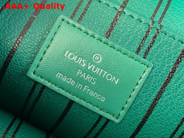 Louis Vuitton Nice Mini Borneo Green Monogram Macassar Coated Canvas Replica