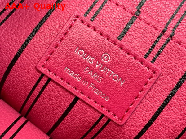 Louis Vuitton Nice Mini Pondichery Pink Monogram Macassar Coated Canvas M12650 Replica