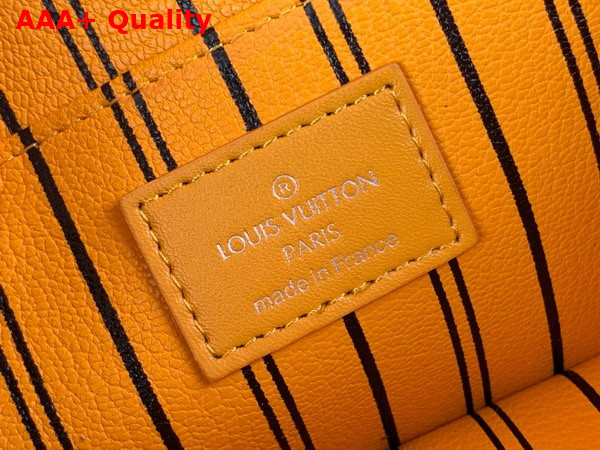 Louis Vuitton Nice Mini Safran Yellow Monogram Macassar Coated Canvas M12654 Replica