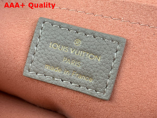 Louis Vuitton Nice Mini Vanity Case in Gray Mahina Peforated Calfskin Leather M23550 Replica