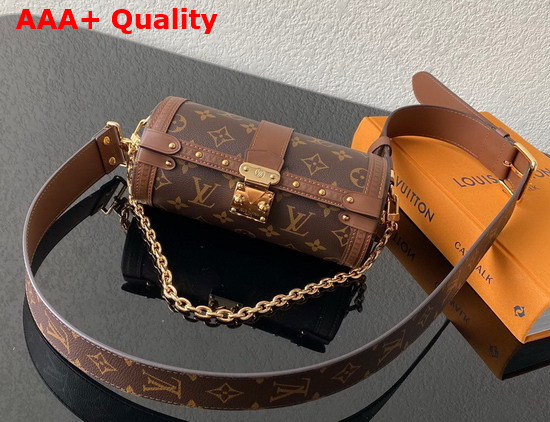 Louis Vuitton Nicolas Ghesquiere Papillon Trunk in Monogram Coated Canvas M57835 Replica