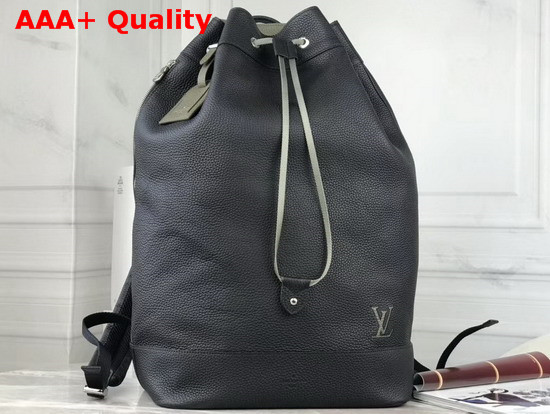 Louis Vuitton Noe Backpack in Black Taurillon Leather M55171 Replica