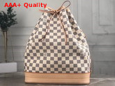 Louis Vuitton Noe Bucket Bag Damier Azur Canvas N42222 Replica