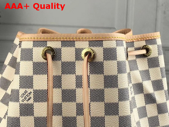 Louis Vuitton Noe Bucket Bag Damier Azur Canvas N42222 Replica