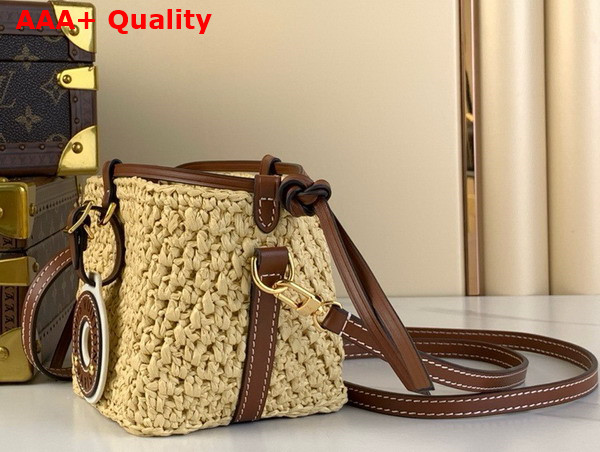 Louis Vuitton Noe Purse Natural Tan Natural Raffia M83521 Replica