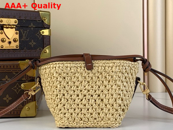 Louis Vuitton Noe Purse Natural Tan Natural Raffia M83521 Replica