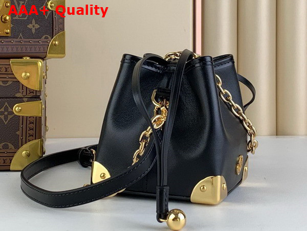 Louis Vuitton Noe Purse in Black Calf Leather Replica