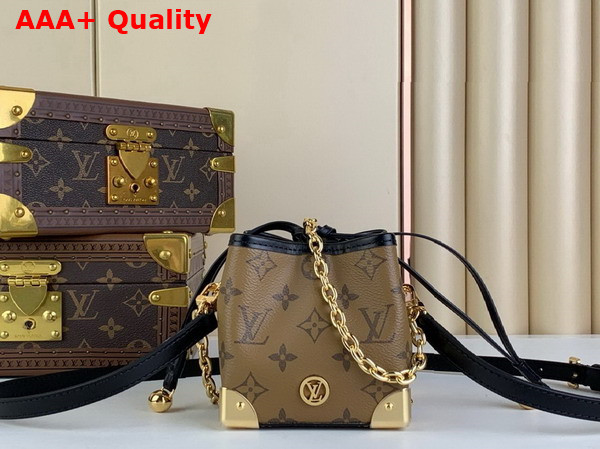 Louis Vuitton Noe Purse in Monogram Reverse Coated Canvas Replica