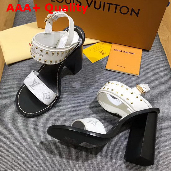 Louis Vuitton Nomad Sandal in White Replica