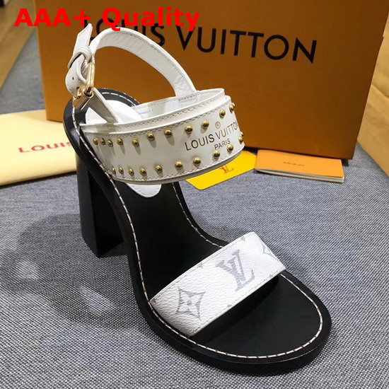 Louis Vuitton Nomad Sandal in White Replica