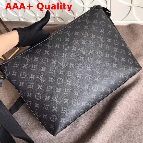 Louis Vuitton Odyssey Messenger MM Monogram Eclipse Coated Canvas M44224 Replica