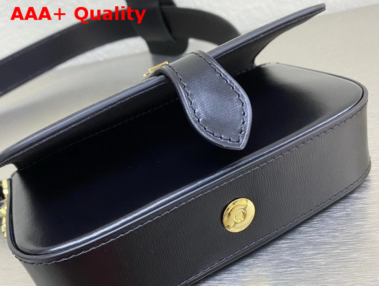 Louis Vuitton Officier Pouch in Black Cowhide Leather M69841 Replica