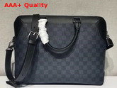 Louis Vuitton Oliver Briefcase Damier Cobalt Coated Canvas N51199 Replica