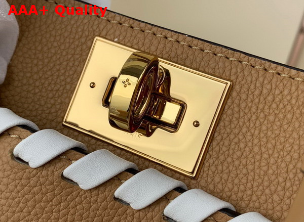 Louis Vuitton On My Side PM Handbag Arizona Brown Calf Leather and Perforated Calf Leather M21585 Replica