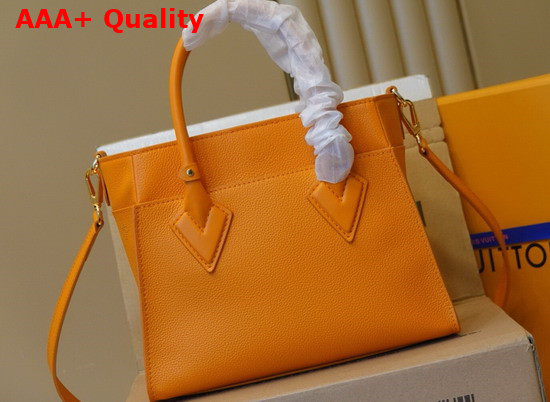 Louis Vuitton On My Side PM High End Leathers Summer Gold Orange M57730 Replica