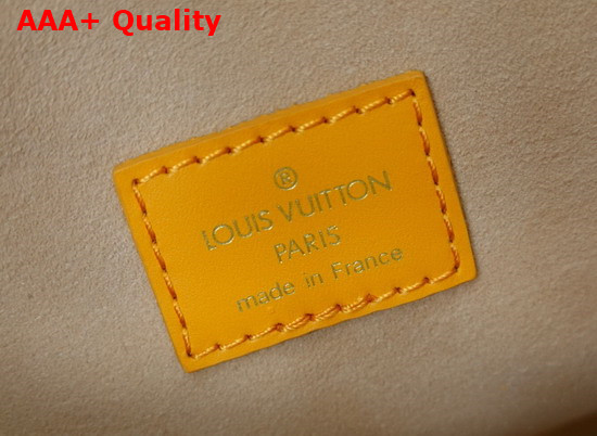 Louis Vuitton On My Side PM High End Leathers Summer Gold Orange M57730 Replica