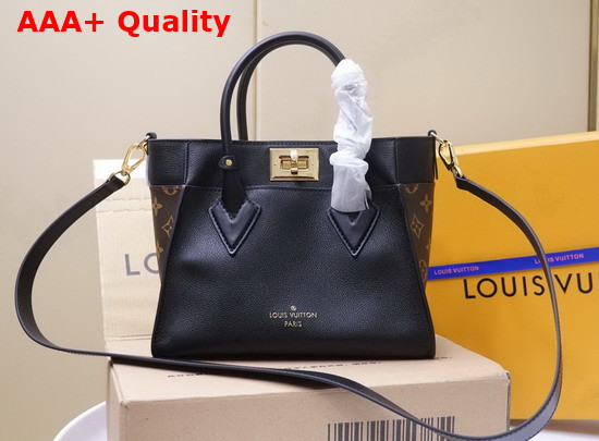 Louis Vuitton On My Side PM Tote Bag in Black M57728 Replica