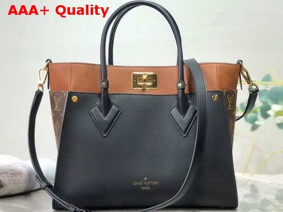 Louis Vuitton On My Side Tote Bag Black M53823 Replica