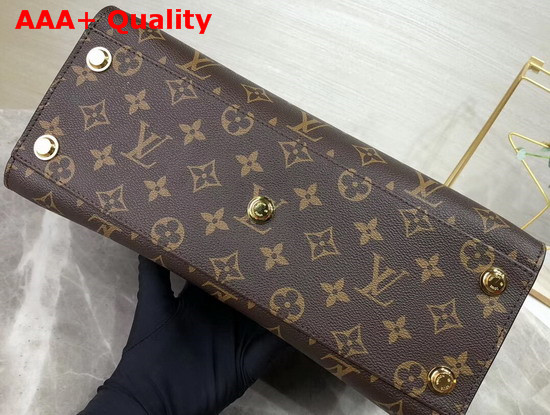 Louis Vuitton On My Side Tote Bag Monogram Coated Canvas and Twist Calfskin Replica