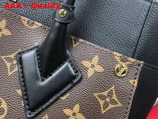 Louis Vuitton On My Side Tote Bag Monogram Coated Canvas and Twist Calfskin Replica