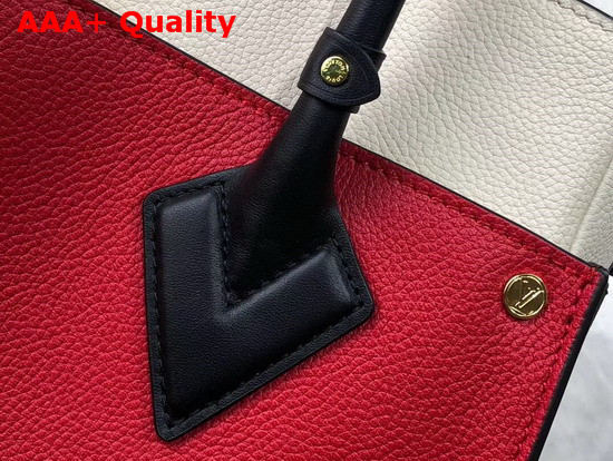 Louis Vuitton On My Side Tote Bag Pirate Red M53824 Replica