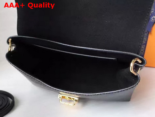 Louis Vuitton One Handle Black Smooth and Grained Epi Leather M51519 Replica