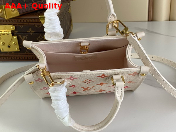 Louis Vuitton Onthego BB Handbag in Sunrise Aquarelle Monogram Empreinte Leather M47115 Replica