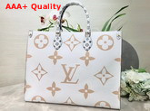 Louis Vuitton Onthego Creme M44571 Replica