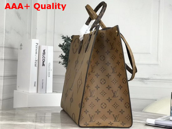 Louis Vuitton Onthego GM Monogram and Monogram Reverse Coated Canvas M44576 Replica