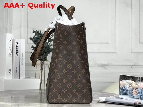 Louis Vuitton Onthego GM Monogram and Monogram Reverse Coated Canvas M44576 Replica