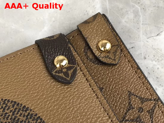 Louis Vuitton Onthego GM Monogram and Monogram Reverse Coated Canvas M44576 Replica