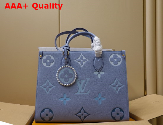 Louis Vuitton Onthego MM Summer Blue M45718 Replica