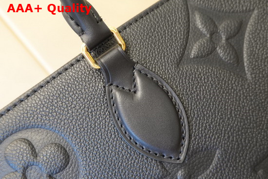 Louis Vuitton Onthego MM Tote Comes From the Fall 2021 Wild at Heart Capsule Black M58522 Replica