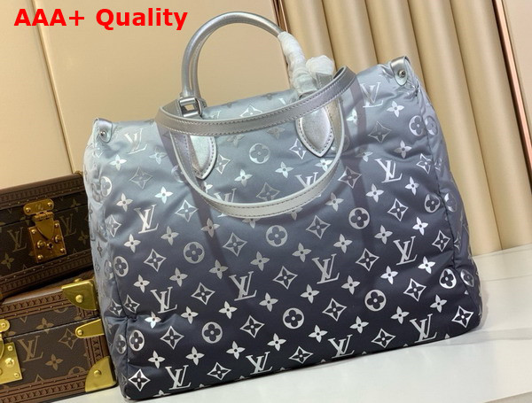 Louis Vuitton Onthego MM Tote in Frost Monogram Nylon M11847 Replica