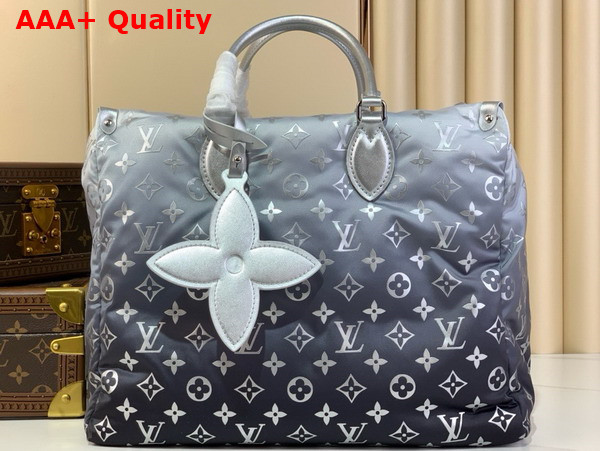 Louis Vuitton Onthego MM Tote in Frost Monogram Nylon M11847 Replica