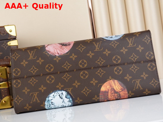 Louis Vuitton Onthego MM Tote in Monogram Cameo Printed Canvas M59245 Replica