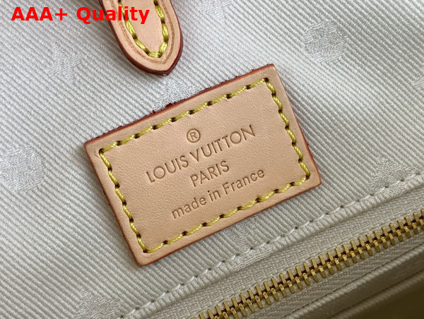 Louis Vuitton Onthego MM in Multicolor Beige Monogram Jacquard Fabric M24708 Replica