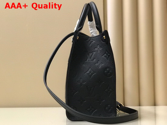 Louis Vuitton Onthego PM Black Monogram Empreinte Leather M45653 Replica