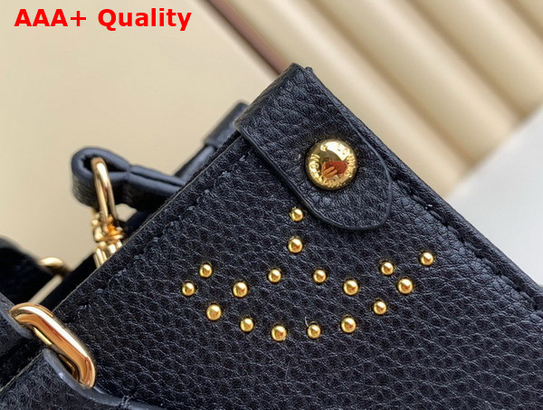 Louis Vuitton Onthego PM Handbag in Black Monogram Empreinte Grained Cowhide Leather with Studs M46733 Replica