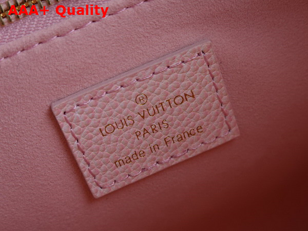 Louis Vuitton Onthego PM Tote Bag Pink Sprayed and Embossed Grained Cowhide Leather M46168 Replica