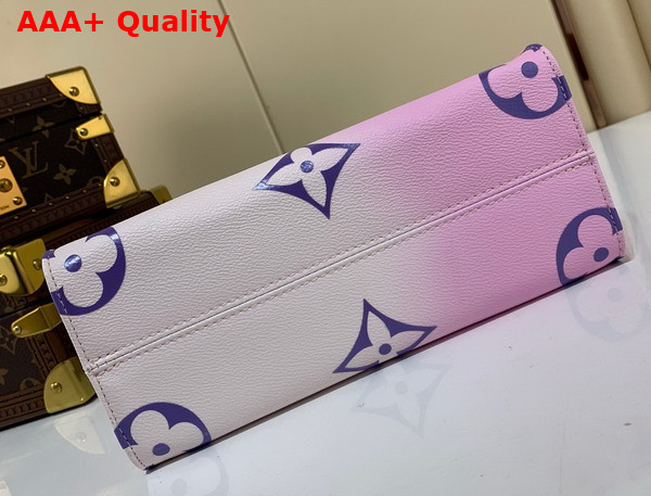 Louis Vuitton Onthego PM Tote Sunrise Pastel Monogram Coated Canvas M59856 Replica