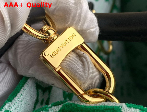 Louis Vuitton Onthego PM Tote in Green Monogram Jacquard Velvet M46216 Replica