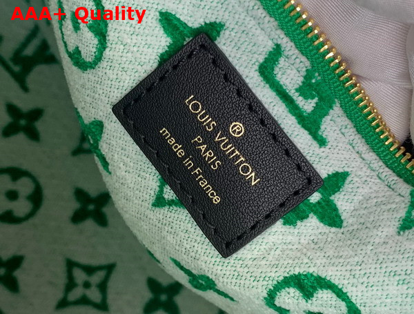 Louis Vuitton Onthego PM Tote in Green Monogram Jacquard Velvet M46216 Replica