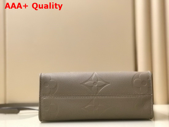 Louis Vuitton Onthego PM Tourterelle Monogram Empreinte Leather Replica