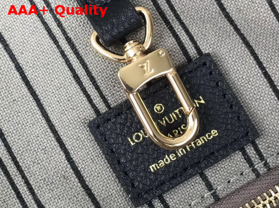 Louis Vuitton Onthego Tote Bag in Black Taurillon Monogram Leather Replica