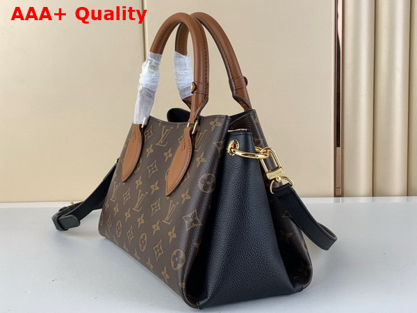 Louis Vuitton Opera BB Black Monogram Coated Canvas and Cowhide Leather M46507 Replica