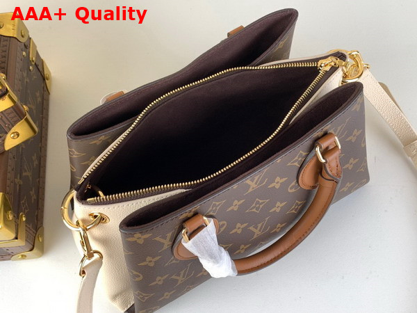 Louis Vuitton Opera BB Cream Monogram Coated Canvas and Cowhide Leather M46495 Replica