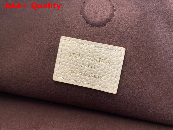 Louis Vuitton Opera MM Tote Cream Monogram Coated Canvas and Cowhide Leather Replica