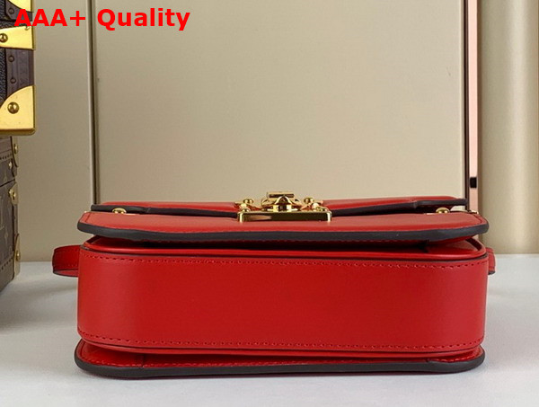 Louis Vuitton Orsay MM Handbag in Red Cowhide Leather M23645 Replica