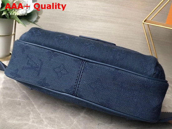 Louis Vuitton Outdoor Bumbag Navy Blue Monogram Denim M44741 Replica